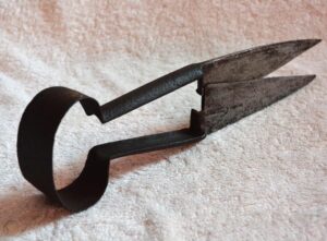 Shearing blades similar to what James Ross used to murder Elizabeth Sayer, his son James and to injure his wife Mary