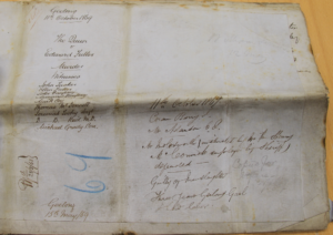Criminal Trial Brief for Edward Fuller who appeared before Sir Redmond Barry on 11 October 1869